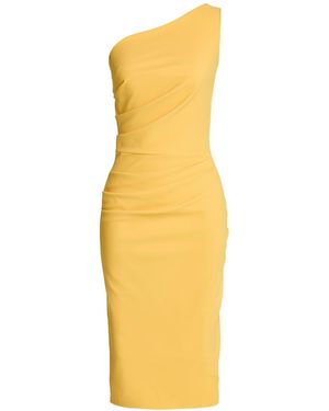La Petite Robe Di Chiara Boni Midi Dress Polyamide, Elastane - Yellow