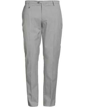 Barbati Trousers Polyester, Viscose, Wool, Elastane - Grey