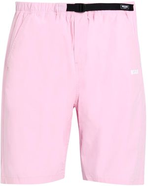 MSGM Shorts & Bermuda Shorts - Pink