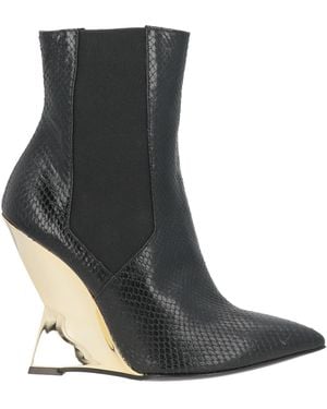 Pollini Ankle Boots Leather - Black