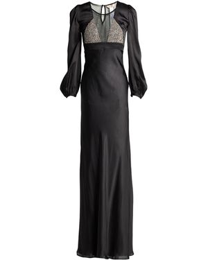 Twinset Maxi Dress Viscose - Black