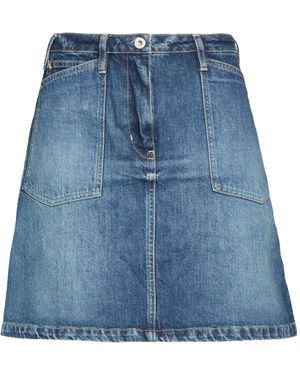 KENZO Denim Skirt Cotton - Blue