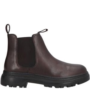 CafeNoir Ankle Boots Leather - Brown