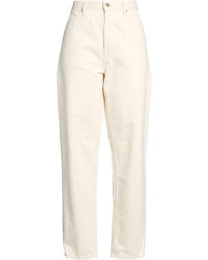Jil Sander Cream Jeans Cotton - Natural