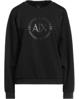 ARMANI EXCHANGE Sweatshirts - Black