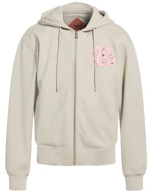 MCM Light Sweatshirt Polyester, Cotton, Polyamide - White