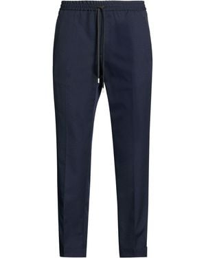Lardini Midnight Pants Wool - Blue