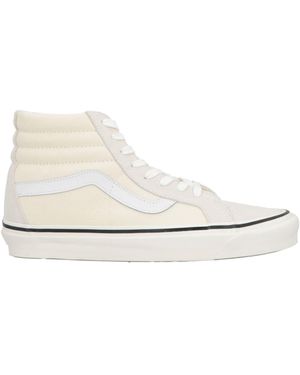 Vans Ivory Trainers Leather, Textile Fibres - White