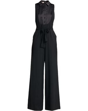 Twinset Jumpsuit Polyester, Wool, Viscose, Elastane - Black