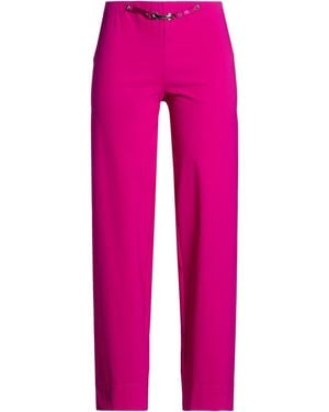 High Fuchsia Pants Nylon, Elastane - Pink