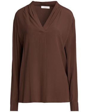 Glanshirt By Slowear Top Acetate, Silk - Brown