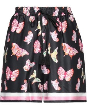 ERMANNO FIRENZE Shorts & Bermuda Shorts Viscose - Black