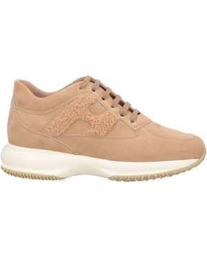 Hogan Sneakers Leather - Natural