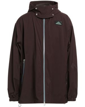 OAMC Logo-patch Hooded Jacket - Brown