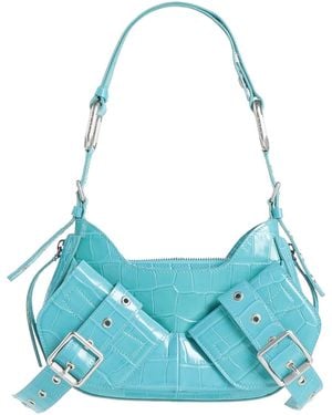 BIASIA Shoulder Bag Leather - Blue