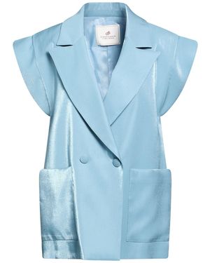 Compagnia Italiana Blazer Viscose, Polyester - Blue