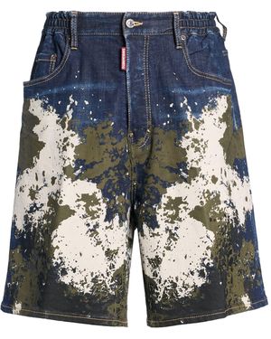 DSquared² Denim Shorts Cotton, Elastane - Blue
