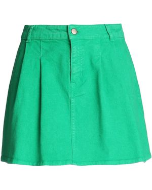 Indee Denim Skirt Cotton, Elastane - Green