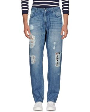 John Galliano Denim Trousers - Blue