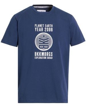 Bikkembergs T-Shirt Cotton, Lycra - Blue