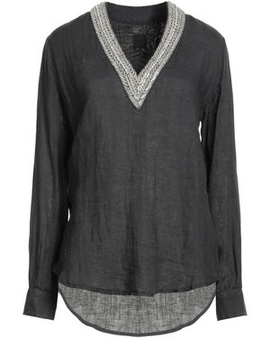 120% Lino Top - Negro