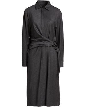 Antonelli Midi Dress Virgin Wool, Viscose, Polyester, Elastane - Black