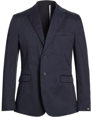 Alpha Studio Midnight Blazer Cotton, Polyamide, Elastane - Blue
