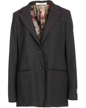 Massimo Alba Blazer Virgin Wool, Lyocell - Black