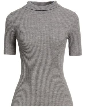 Manila Grace Turtleneck Wool, Acrylic, Polyester, Polyamide - Grey