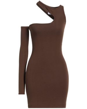 Lama Jouni Mini Dress Cotton, Elastane - Brown