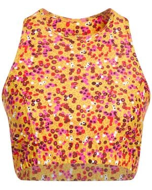 Maliparmi Top Recycled Polyamide, Elastane - Orange