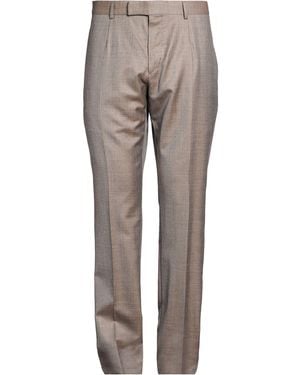 dunhill Pants Wool, Silk, Linen - Gray