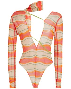 Jacquemus Bodysuit - Orange
