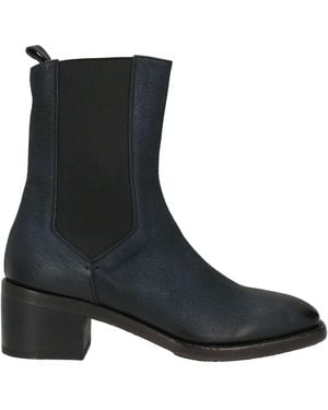 Pantanetti Midnight Ankle Boots Textile Fibers - Black