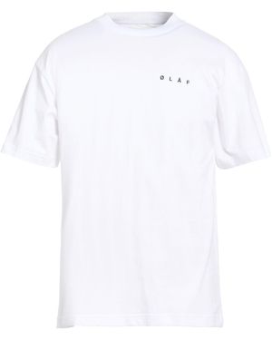 OLAF HUSSEIN T-Shirt Cotton - White