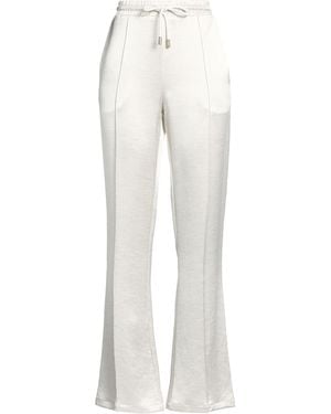 JW Anderson Ivory Trousers Triacetate, Polyester - White