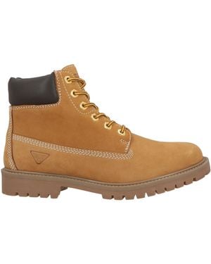 Docksteps Camel Ankle Boots Leather - Brown