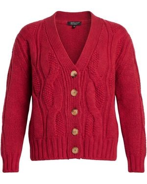Aragona Cardigan Cashmere - Red