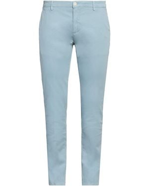 Yan Simmon Light Pants Cotton, Elastane - Blue