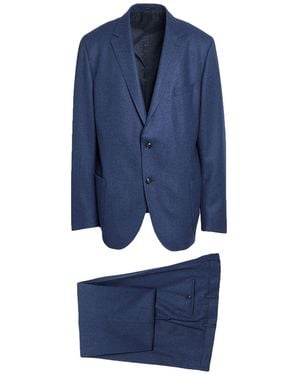 EDUARD DRESSLER Suit Virgin Wool - Blue