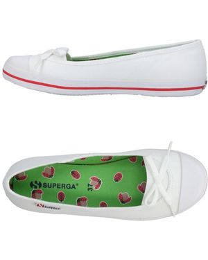 Superga Ballet Flats - White