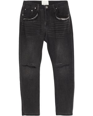 One Teaspoon Pantaloni Jeans - Grigio