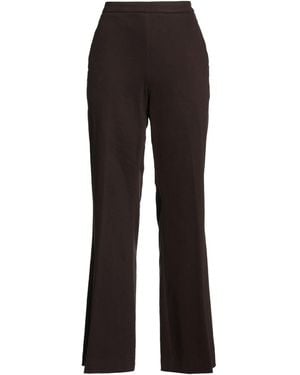 Drumohr Pants Cotton, Elastane - Black