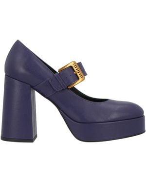 Bruno Premi Court Shoes Leather - Blue