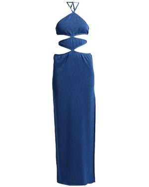 Circus Hotel Maxi Dress - Blue