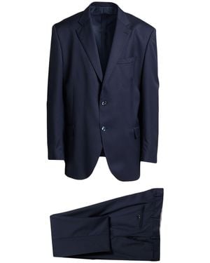 L.B.M. 1911 Midnight Suit Virgin Wool - Blue