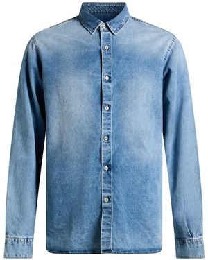 FAMILY FIRST Denim Shirt Cotton - Blue