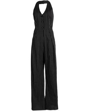 Marella Jumpsuit Linen, Viscose, Cotton, Elastane - Black