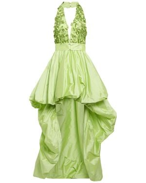 CAMILLA Maxi Dress Polyester - Green
