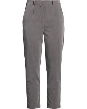 Patrizia Pepe Trousers Polyester, Viscose, Elastane - Grey